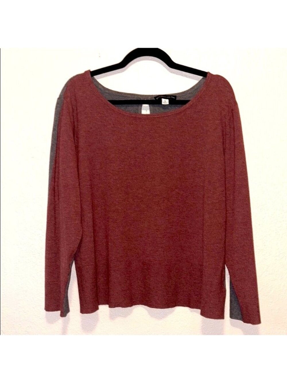 Styled by Joe Zee boxy cropped sweater XL